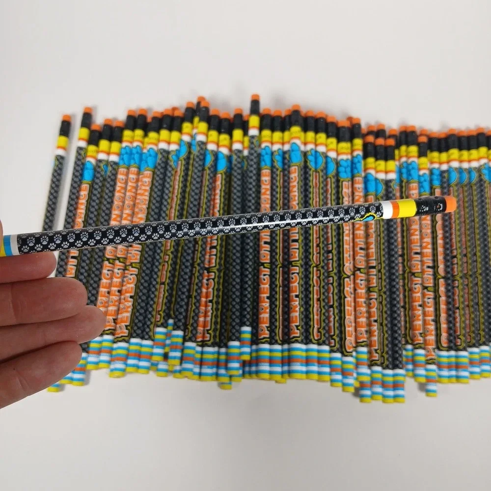 Perfect Attendance Paw Pencils Set of 95 School Pencils Student Award New JSSCO